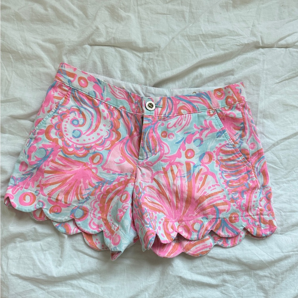 Lilly Pulitzer Buttercup Shorts Size 0